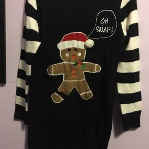 Ugly Christmas sweater and headband